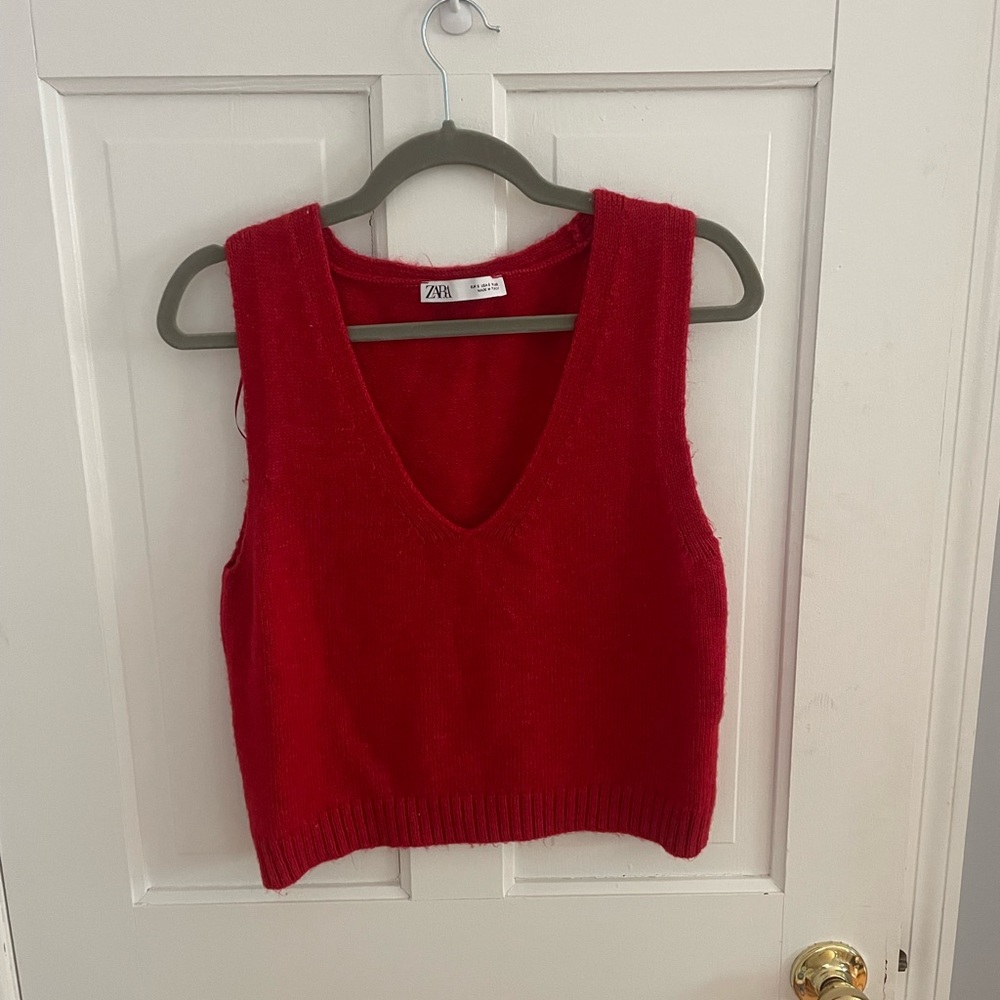Zara sweater vest